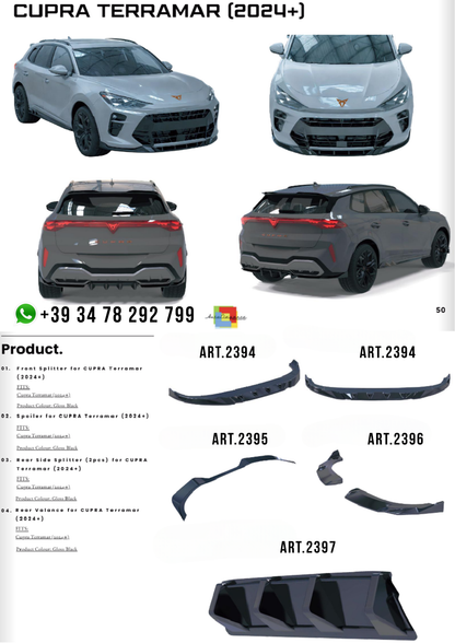 BODYKIT ADATTO  PER  CUPRA  TERRAMAR 2024+