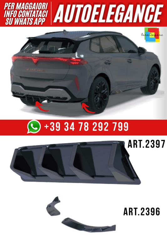 ART.2397  DIFFUSORE+ ART.2396 FLAP  CUPRA  TERRAMAR  2024+