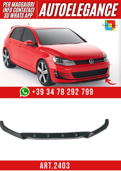 ART.2403  SPLITTER VOLKSWAGEN GOLF 7 GTI 2013-2016