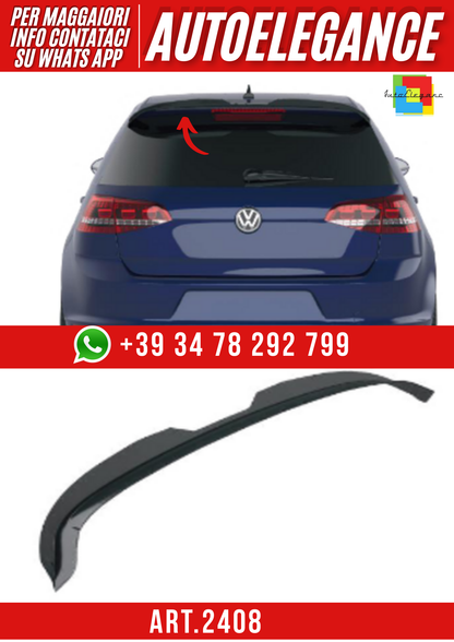 ART.2408  SPOILER  VOLKSWAGEN GOLF MK7 R  2013-2016