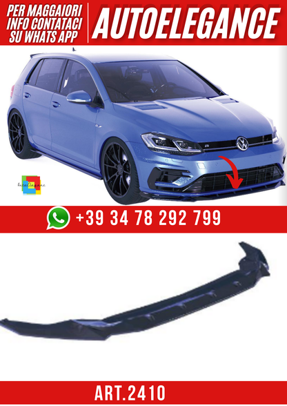 ART.2410  SPLITTER  ADATTO  PER  VOLKSWAGEN GOLF MK7.5 R 2017-2020