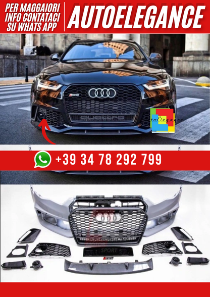 BODY KIT ADATTO  PER  AUDI A6 RS6 C7 AVANT / BERLINA KIT