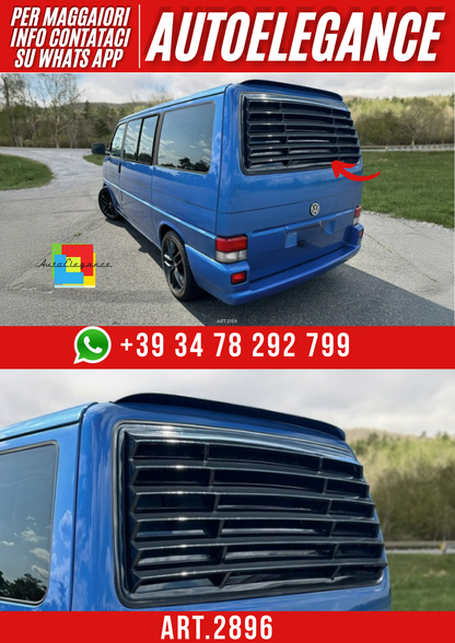 ART.2896  LOUVER LUNOTTO POSTRIORE NERO LUCIDO Volkswagen T4