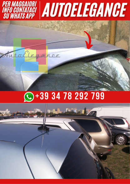 ❤️Spoiler Finestrino Posteriore Ver.2 Compatibile con Fiat Bravo 1995–2001❤️