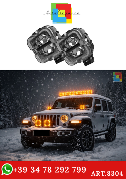 💫ART.8304 Barra luminosa FULL FULL LED per Jeep Offroad Truck 4x4 SUV 💫