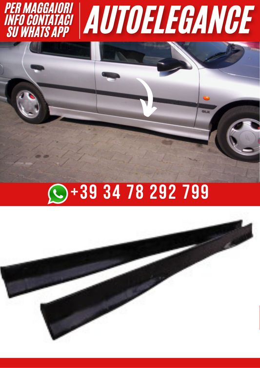 ❤️Minigonne Laterali Compatibili con FORD MONDEO 1993–1996 Ver. 1  ❤️