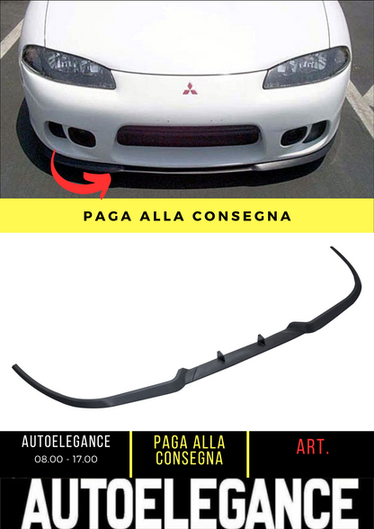 💕 SPLITTER ANTERIORE ADATTO PER MITSUBISHI ECLIPSE D30 2G 💕