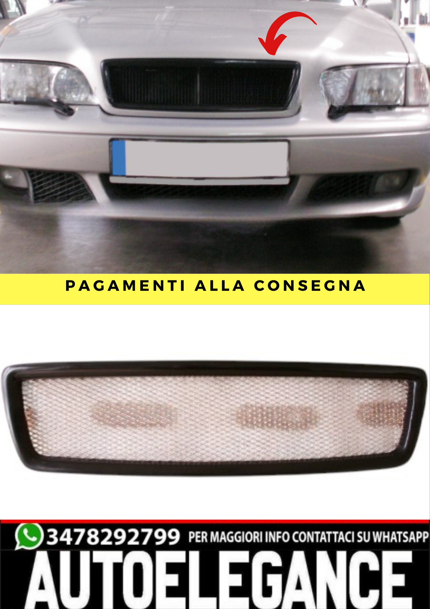 ❤️Griglia ADATTO  PER VOLVO S70❤️