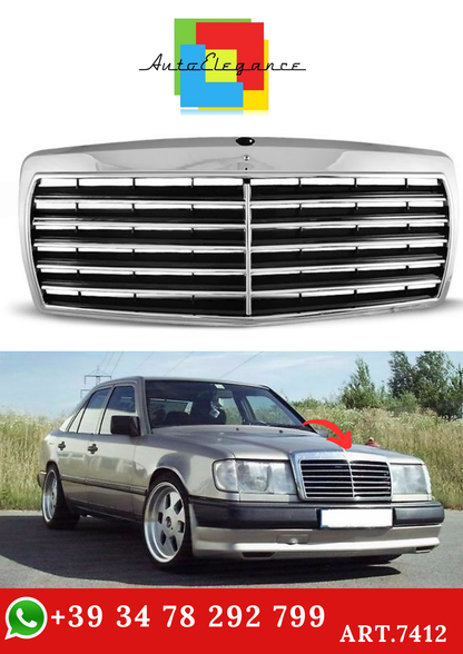 💫ART.7412 GRIGLIA CROMATA per MERCEDES W201 190 12.82-05.93💫