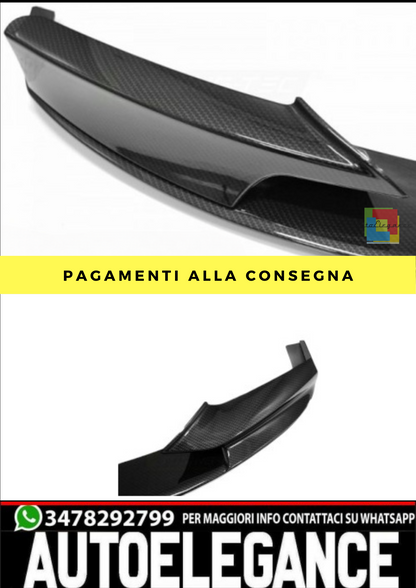 SPOILER ANTERIORE SPORT STILE CARBONIO adatto per BMW F30/F31 11-