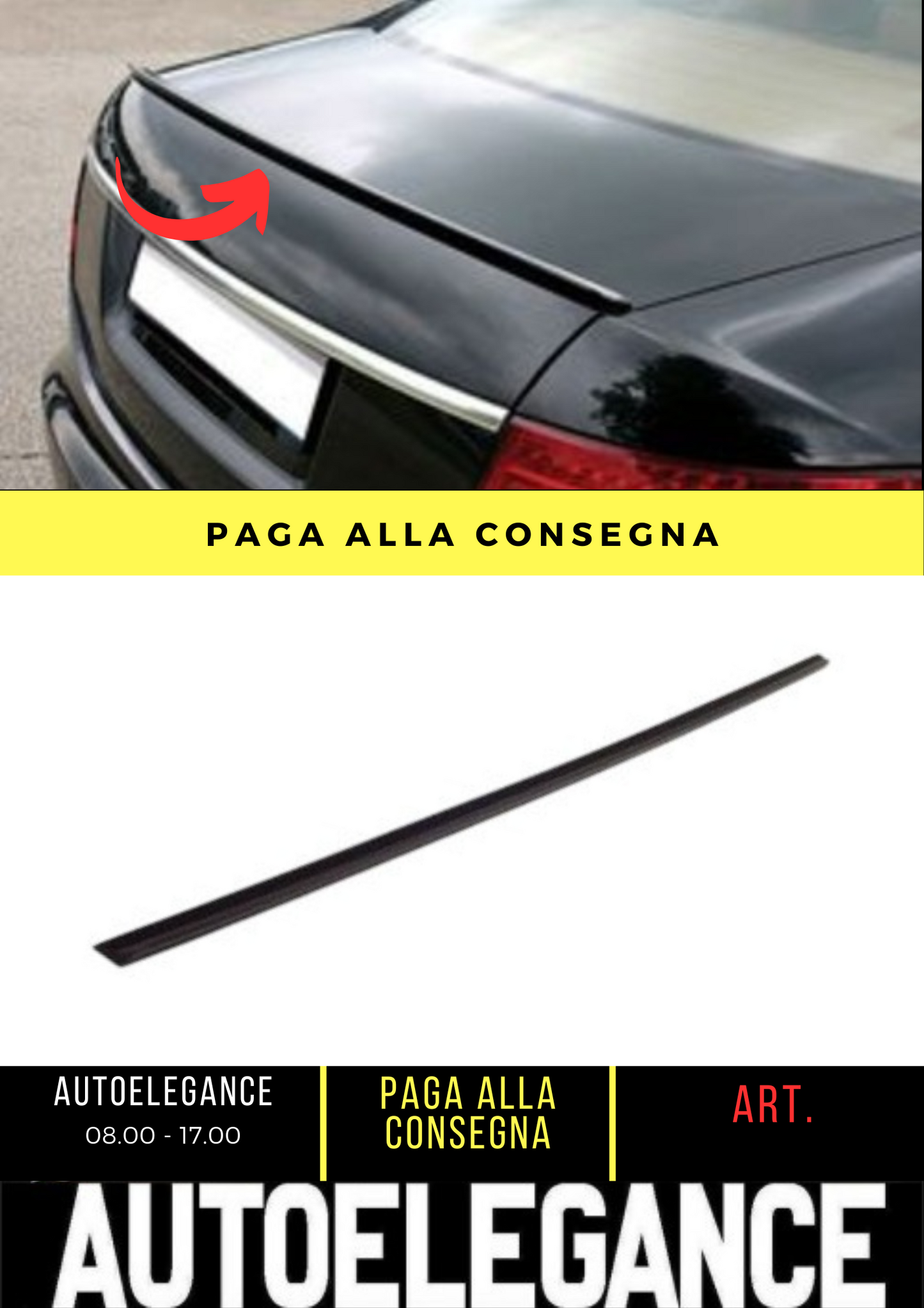 💕 FRONT SPLITTER SUITABLE FOR FORD ESCORT 💕