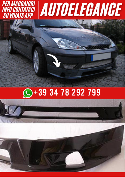 ❤️Spoiler Anteriore Compatibile con FORD Focus 2001–2004 (Facelift)❤️