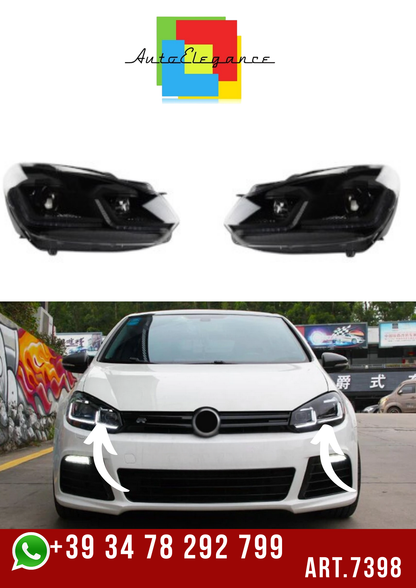ART.7398  FARI  ANTERIORI VW GOLF 6 2009-2012