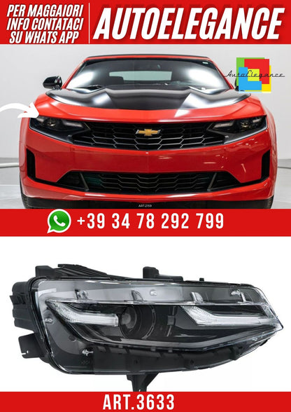 💫ART.3633 FARO DESTRO ADATTO PER CAMARO 19-23 LT💫