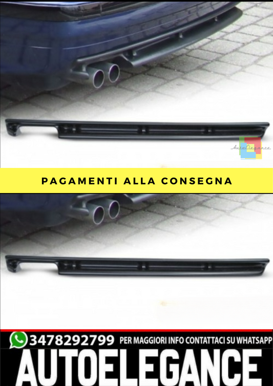 DIFFUSORE STILE VOTEX ADDATO PER BMW E36 12.90-08.99 SEDAN / COUPE