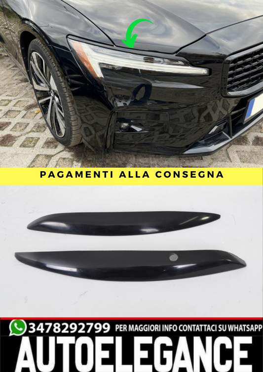 ❤️Sopracciglia per fari  ADATTO  PER VOLVO V60 S60❤️ (Copia)