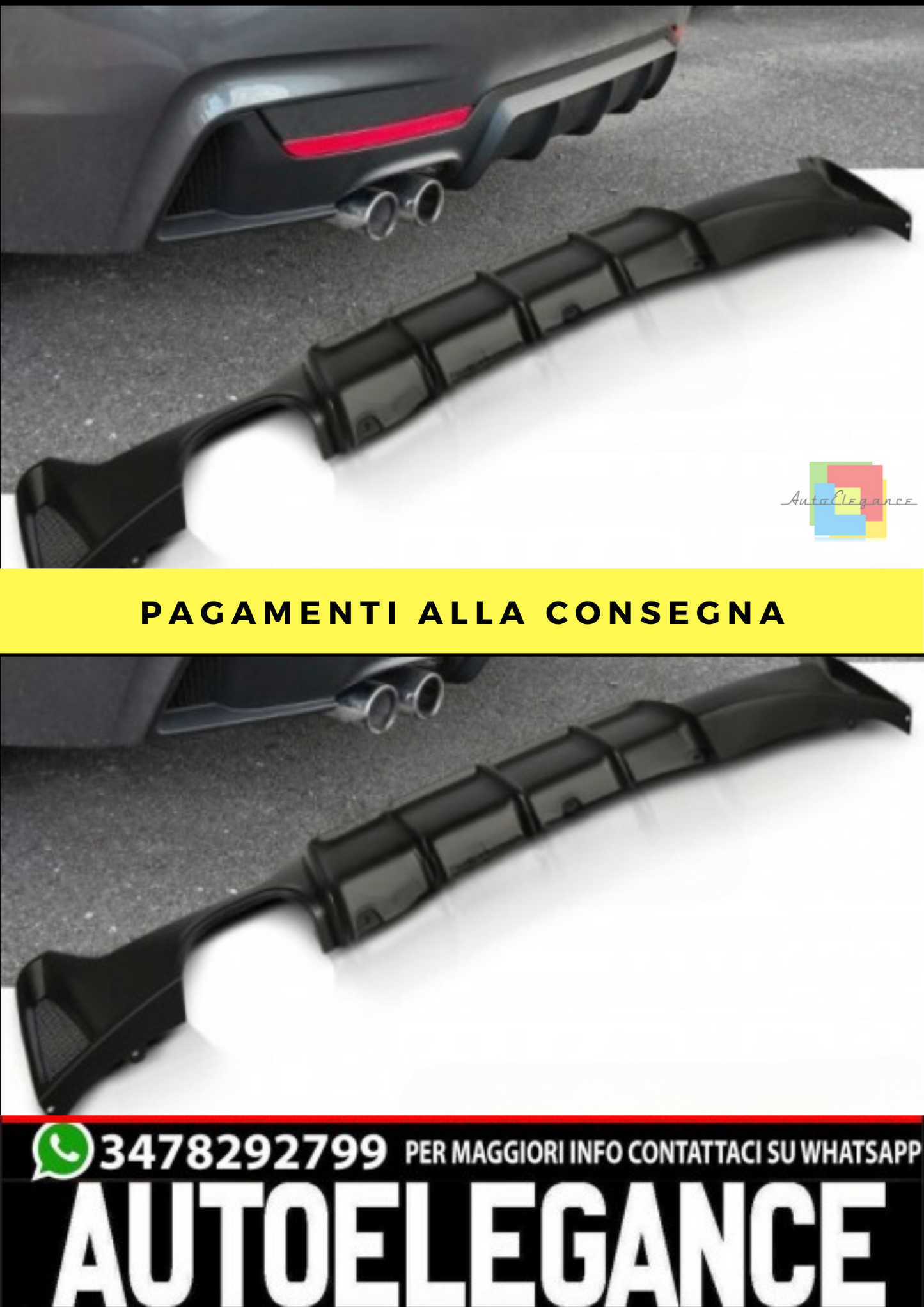 DIFFUSORE ADDATO PER BMW F32 / F33