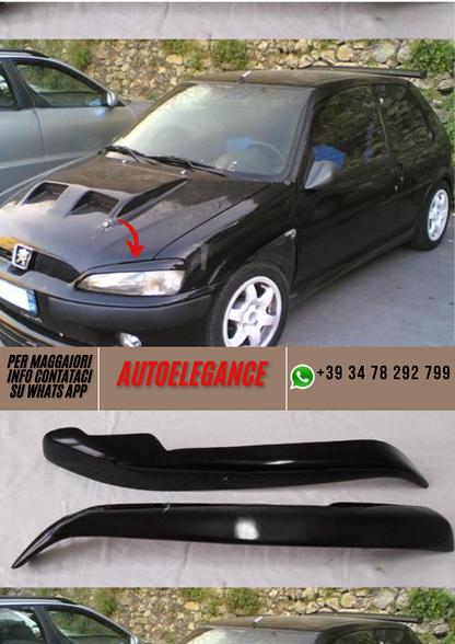 ❤️Palpebre per  fari   PEUGEOT 106❤️