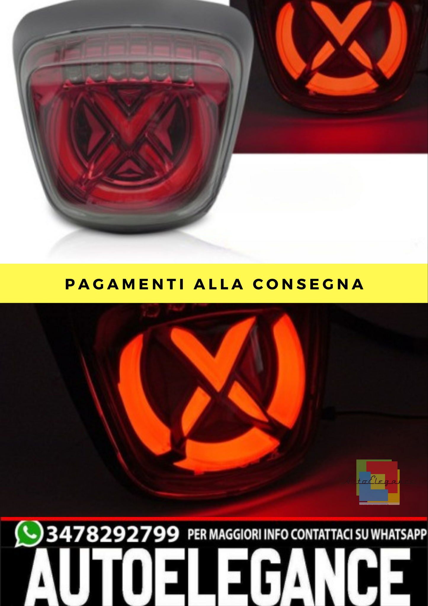 INDICATORE  POSTERIORE A LED  adatta per SPRINT  125 / 150