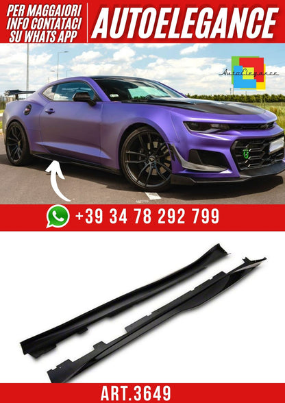 💫ART.3649 SOTTOMINIGONNE ADATTO PER CHEVROLET CAMARO – ZL1 Style💫