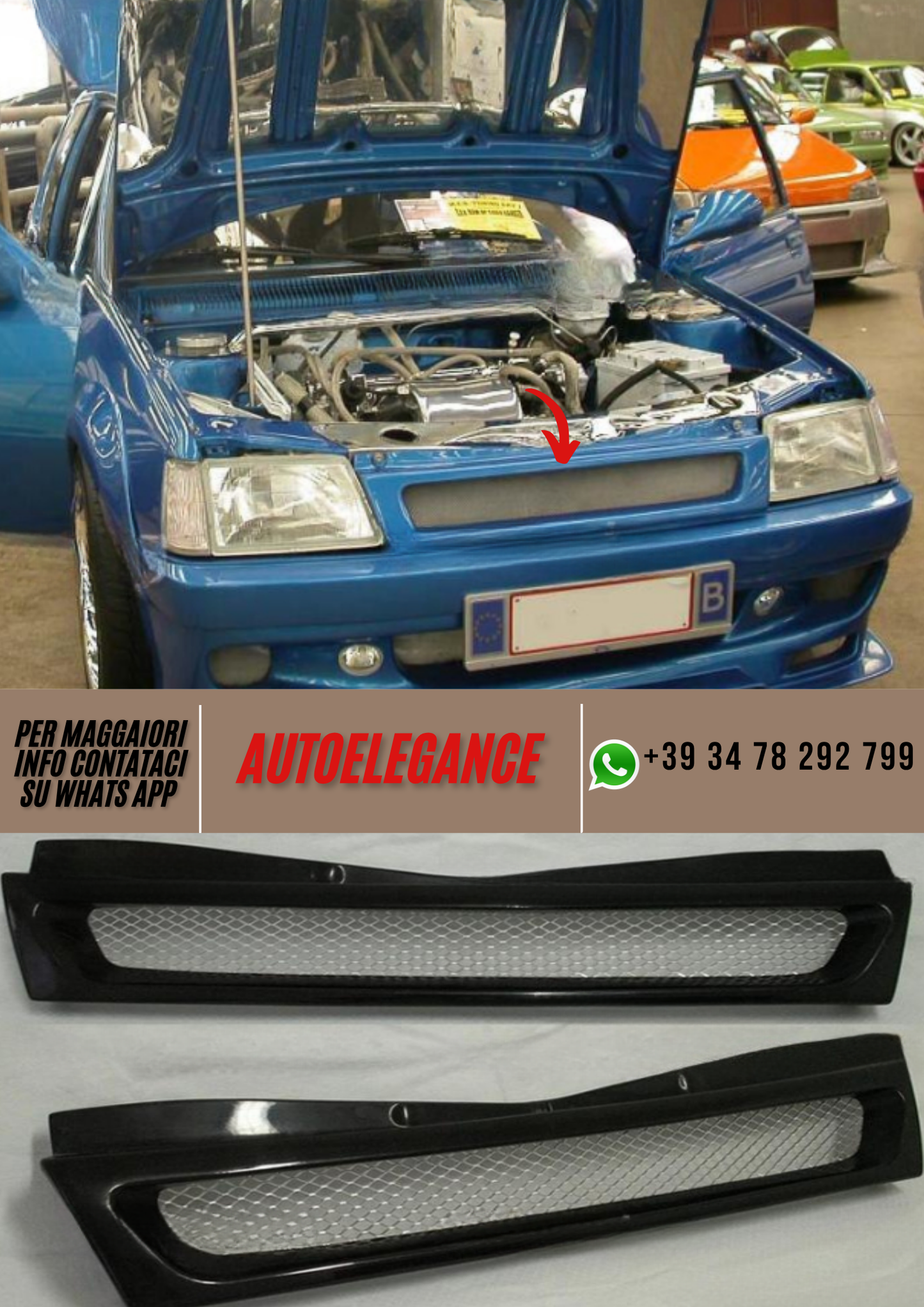 ❤️Griglia PEUGEOT 205❤️