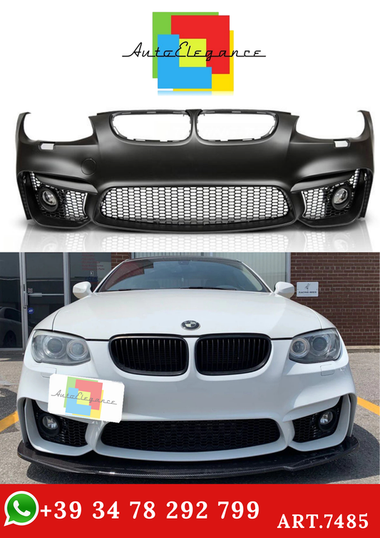 💫ART.7485 Paraurti Anteriore Look M4 per BMW Serie 3 E92 / E93 10-13 LCI💫