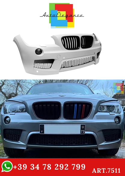 💫ART.7511 Paraurti Anteriore SPORT PDC per BMW X1 E84 2009-2013💫