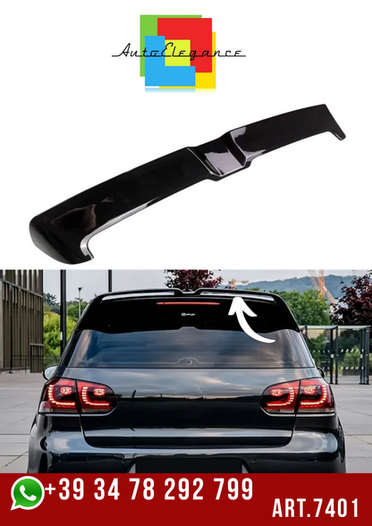 ART.7401 SPOILER VW Golf Mk6 GTI R R20 TSI TDI 2009-2013