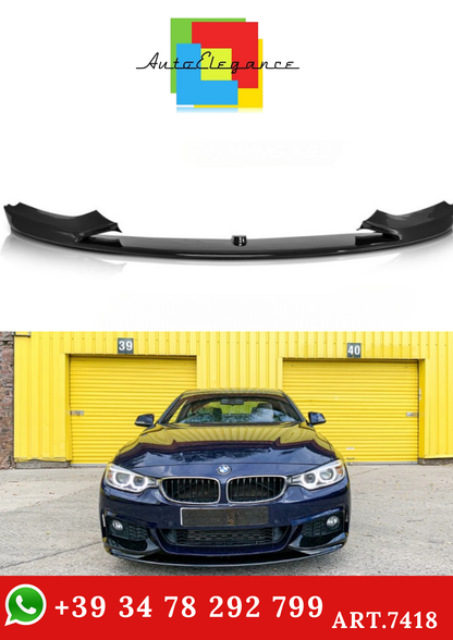 💫ART.7418 Splitter Anteriore Stile Performance per BMW F32/F33/F36 2013+💫