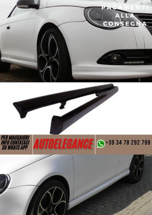 ❤️Minigonne laterali spoiler  ADATTO PER VW EOS  ❤️