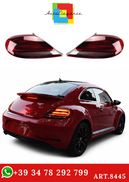 💫ART.8445 Fanali Posteriori A LED (Rosse) per VW Beetle 2013-2019💫
