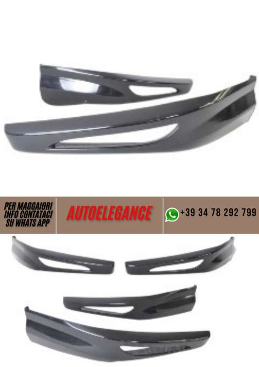 ❤️Spoiler paraurti anteriore 2 pezzi PEUGEOT 308 2007-2011❤️