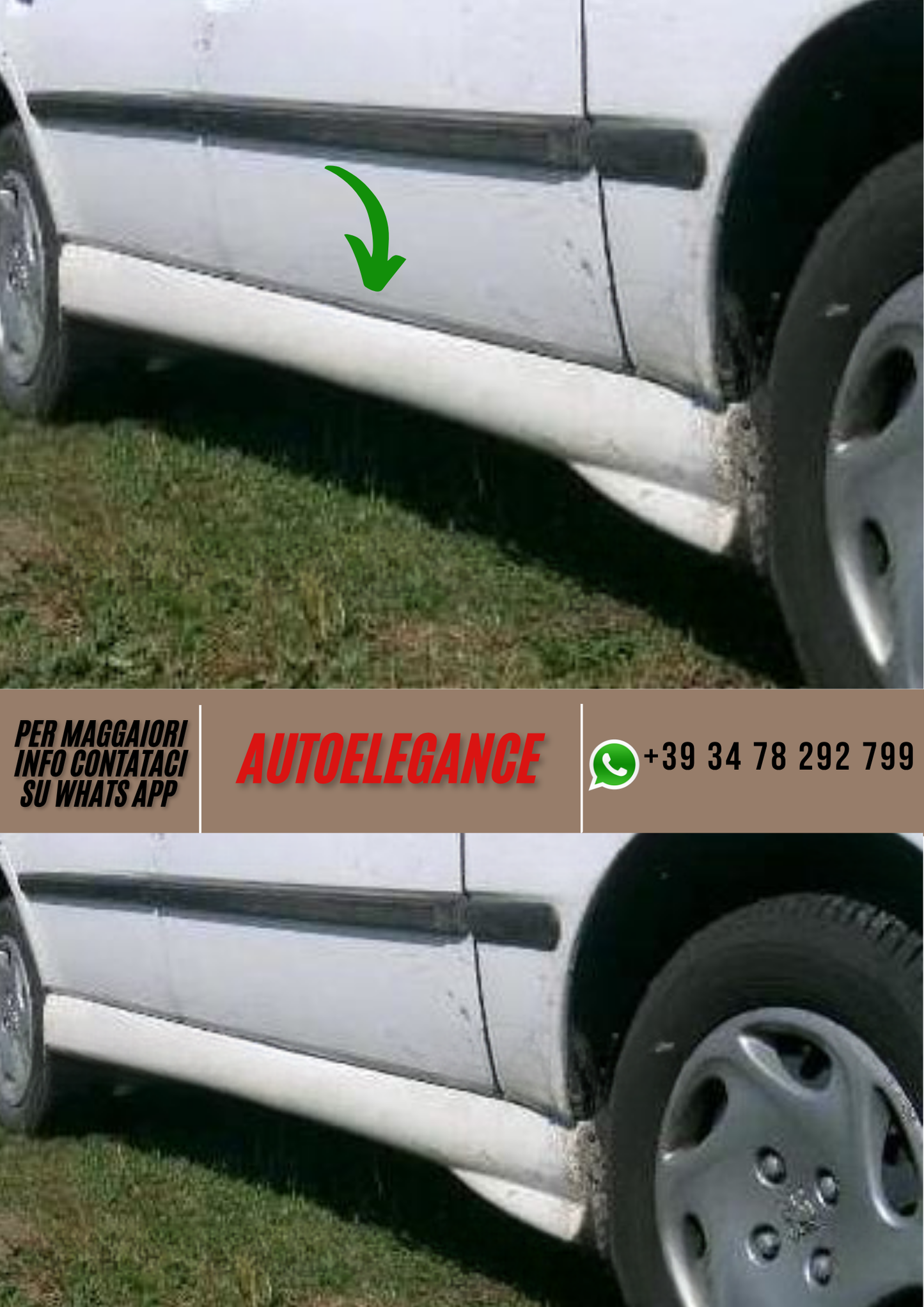 ❤️PEUGEOT 405 minigonne laterali spoiler❤️
