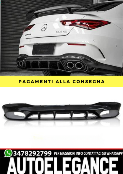 DIFFUSORE ADDATO PER MERCEDES CLA W118 19-23