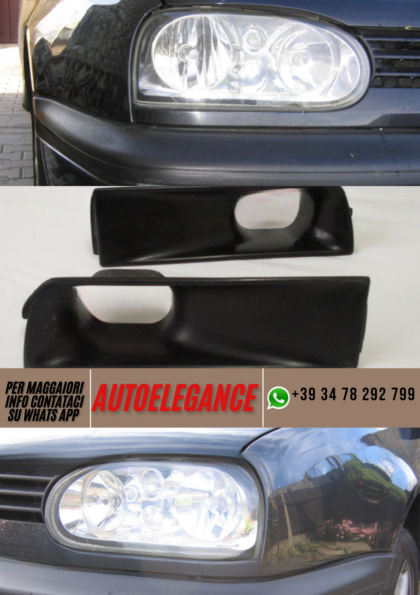 ❤️COPRI FENDINEBBIA   ADATTO PER VW GOLF III ❤️