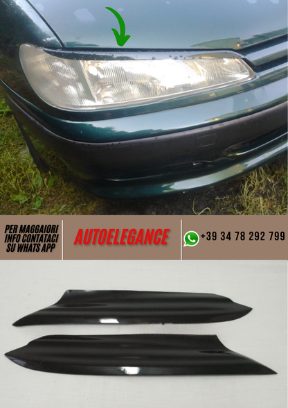 ❤️Palpebre per fari PEUGEOT 406 fase I❤️
