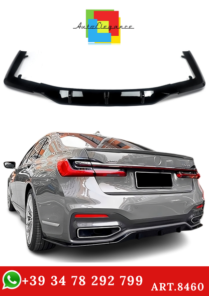💫ART.8460 Diffusore look M Performance per BMW serie 7 G11 G12 Nero Lucido💫