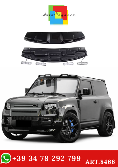 💫ART.8466 Barra Luminosa sul Tetto DRL LED per Land Rover Defender 90 110 2020+💫