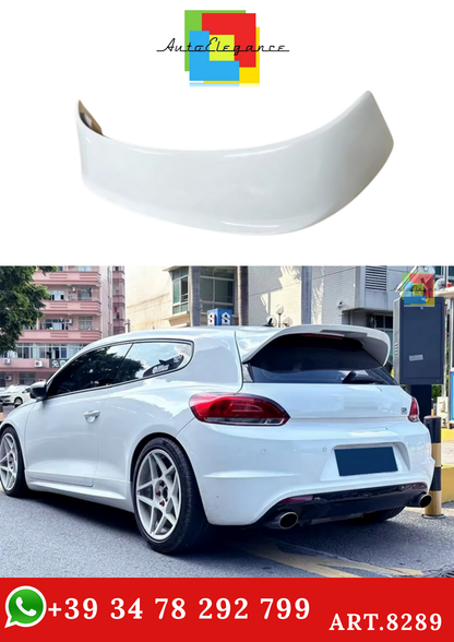 💫ART.8289 Spoiler Posteriore (Bianco) per VW Scirocco Standard 2009-2014💫