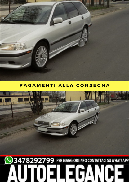 ❤️Minigonne laterali spoiler VOLVO S40 / V40❤️