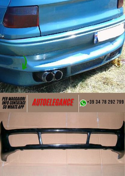 ❤️Spoiler Paraurti Posteriore Compatibile per OPEL Astra F HB Anno 1994❤️