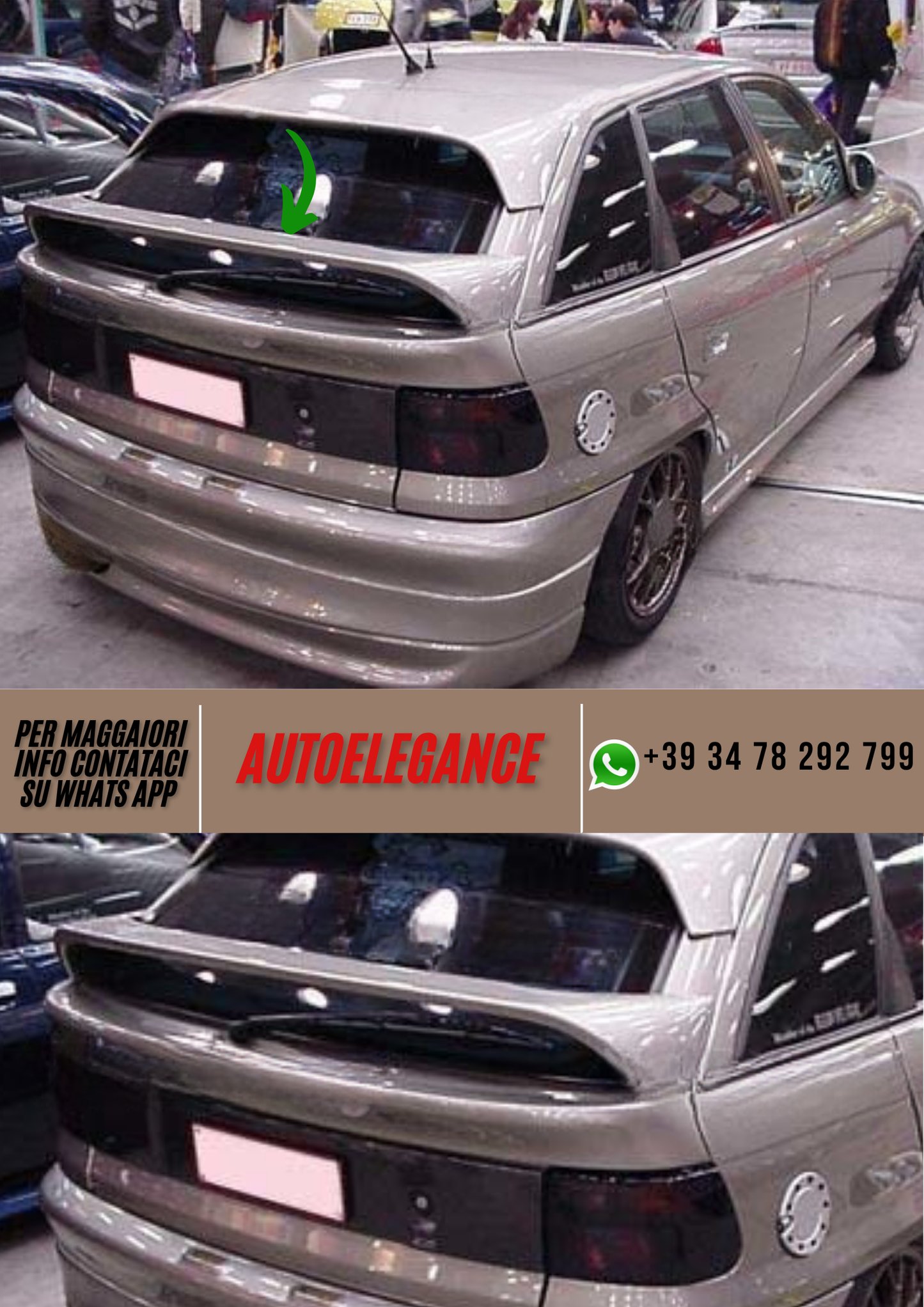 ❤️Spoiler per OPEL Astra F HB❤️