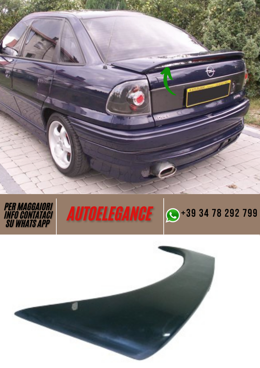 ❤️Tappo Spoiler Compatibile per OPEL Astra F Berlina e Cabrio❤️