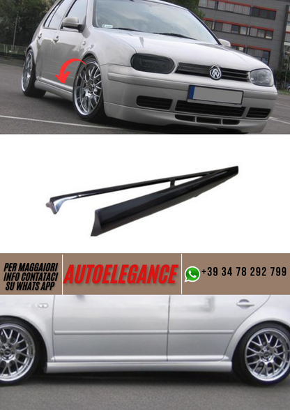 ❤️Spoiler minigonne laterali  ADATTO PER VW GOLF IV ❤️