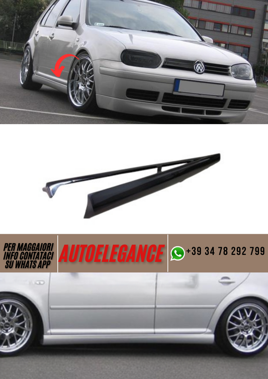 ❤️Spoiler minigonne laterali  ADATTO PER VW GOLF IV ❤️