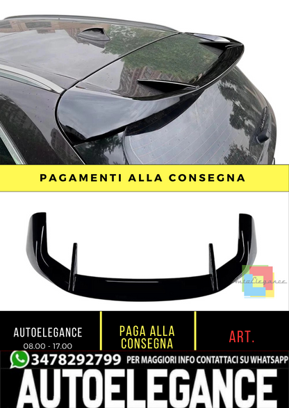 💕 Spoiler Tetto Nero Lucido per BMW X5 F15 / X5M F85 / M50d 2013–2018 💕