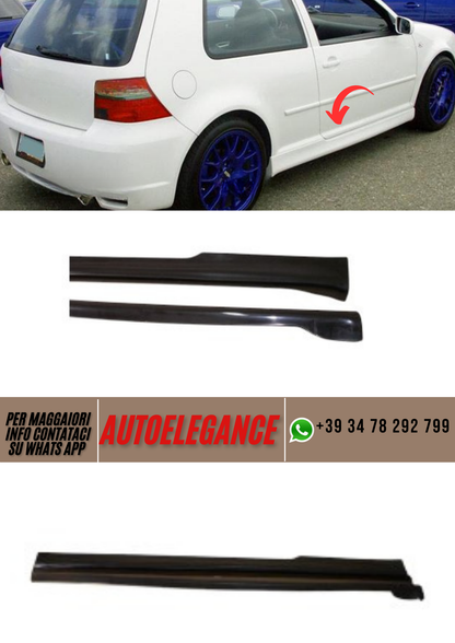 ❤️Spoiler minigonne laterali  3d ADATTO PER VW GOLF IV ❤️