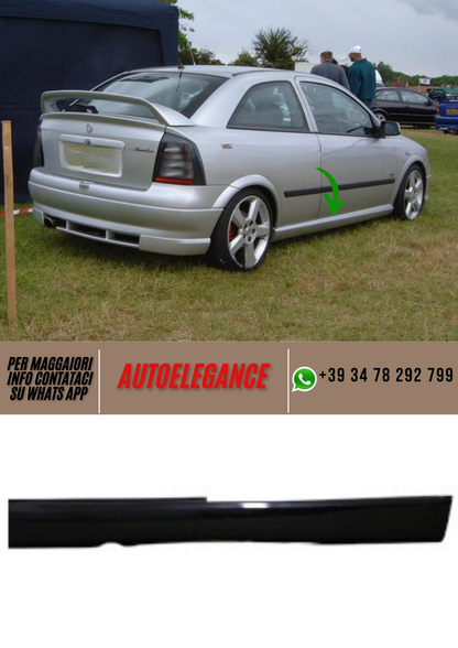 ❤️Spoiler Minigonne Laterali Compatibili per OPEL Astra G Versione 1❤️