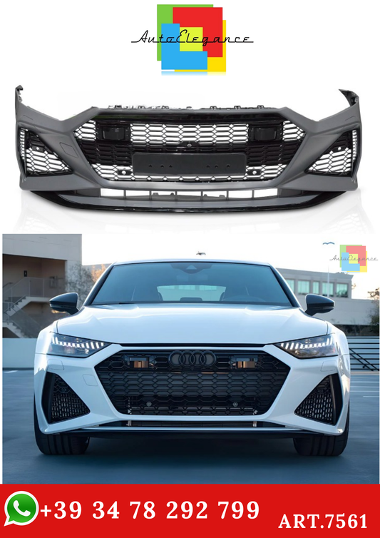 💫ART.7561 Paraurti Anteriore Look RS7 per AUDI A7 C8 2018-2023💫