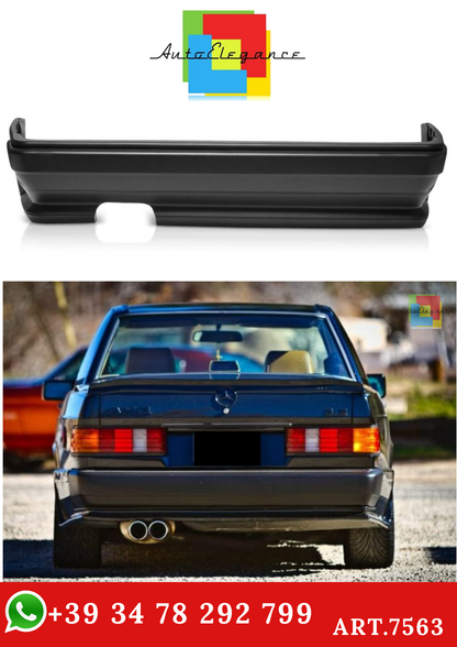 💫ART.7563 Paraurti Posteriore adatto per MERCEDES W201 190E 82-93💫